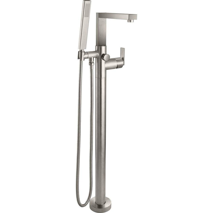 California Faucets Morro Bay Modern Single Hole Floor Mount Tub Filler