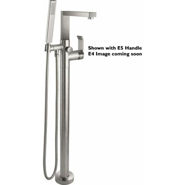 California Faucets Morro Bay Modern Single Hole Floor Mount Tub Filler