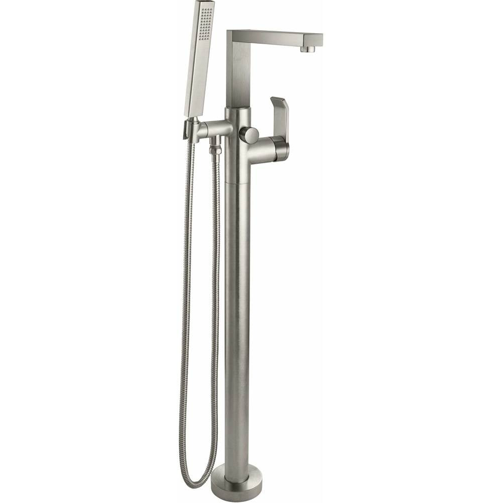 California Faucets Morro Bay Modern Single Hole Floor Mount Tub Filler