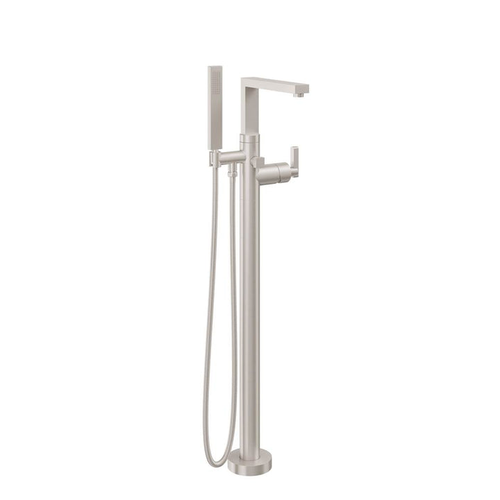 California Faucets Morro Bay Modern Single Hole Floor Mount Tub Filler