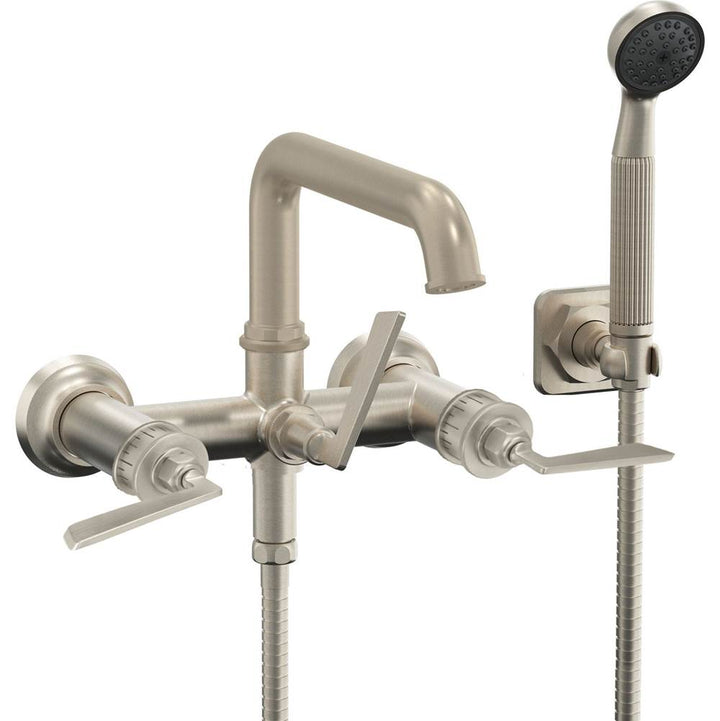 California Faucets Steampunk Bay Wall Mount Tub Filler