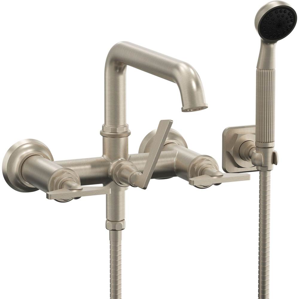California Faucets Steampunk Bay Wall Mount Tub Filler