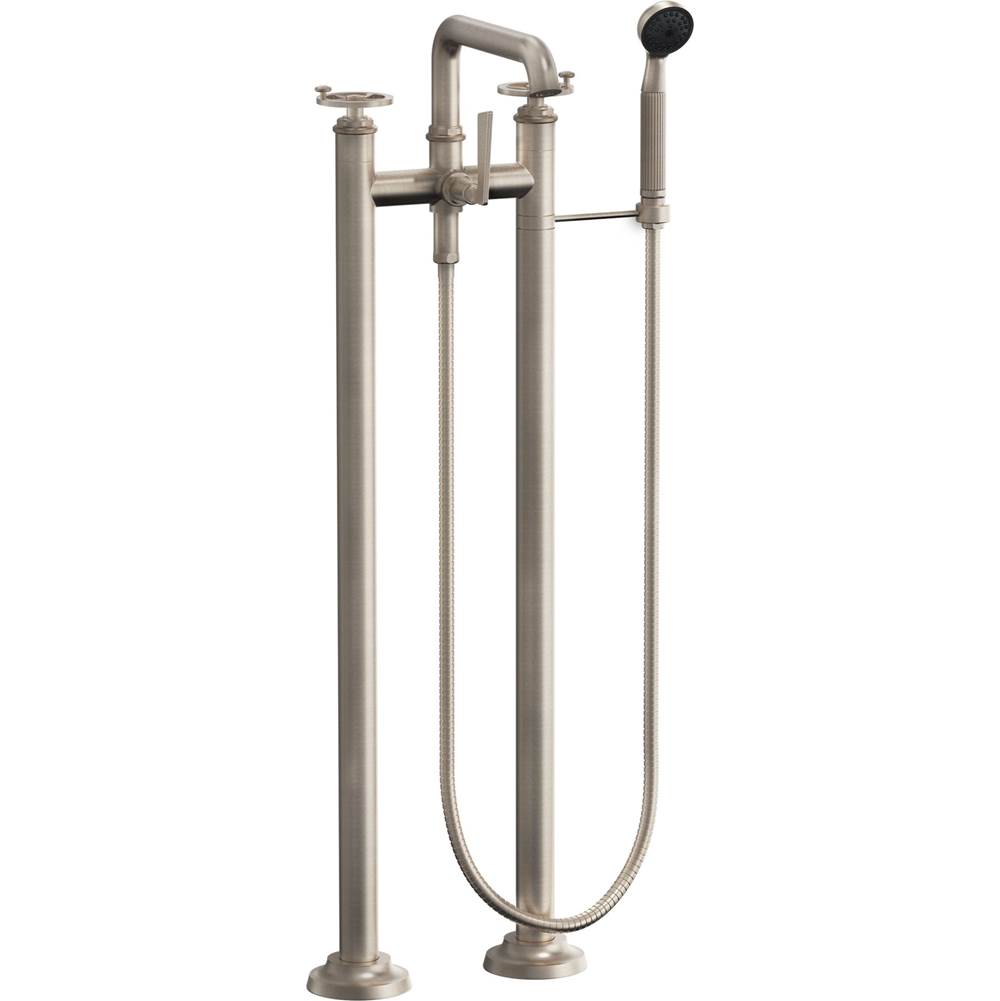 California Faucets Steampunk Bay Floor Mount Tub Filler