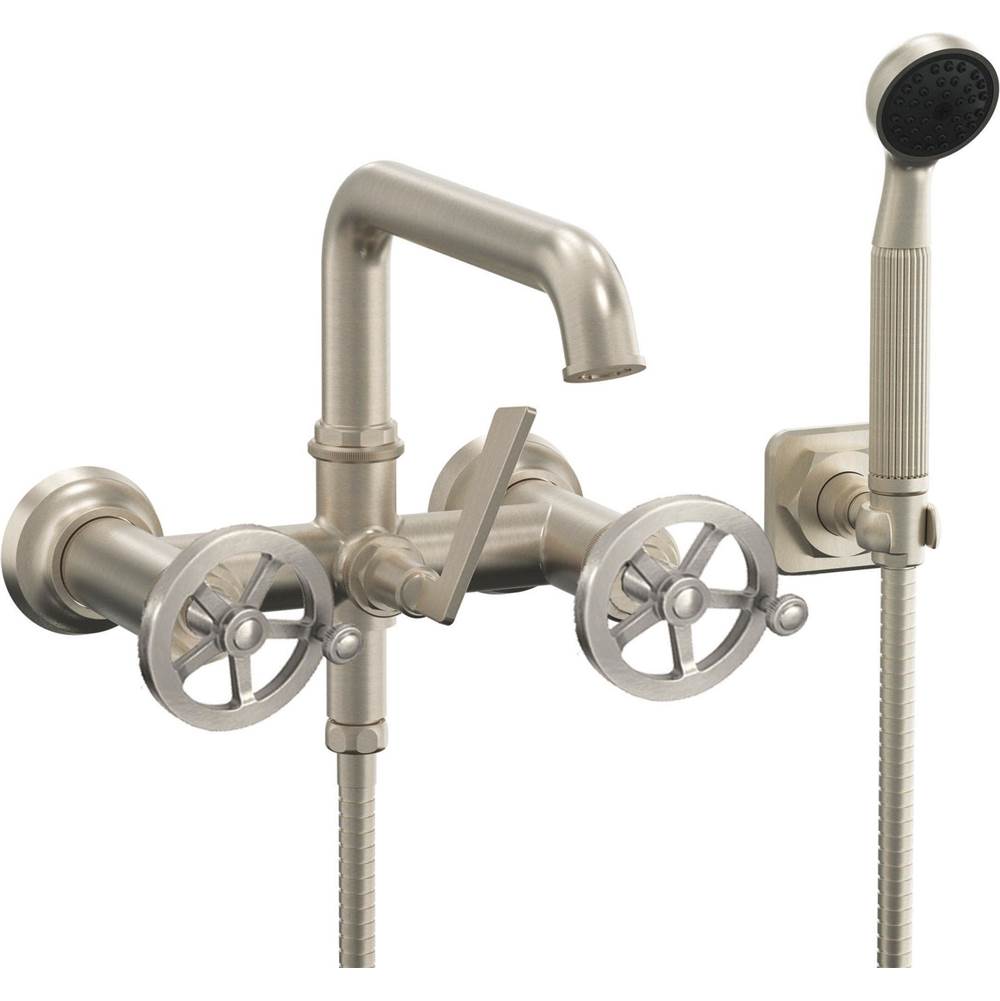California Faucets Steampunk Bay Wall Mount Tub Filler