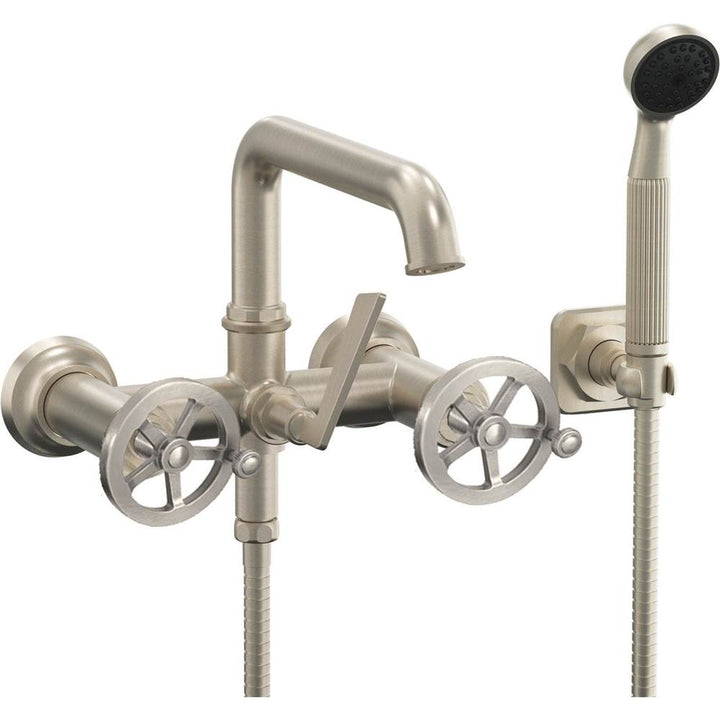California Faucets Steampunk Bay Wall Mount Tub Filler