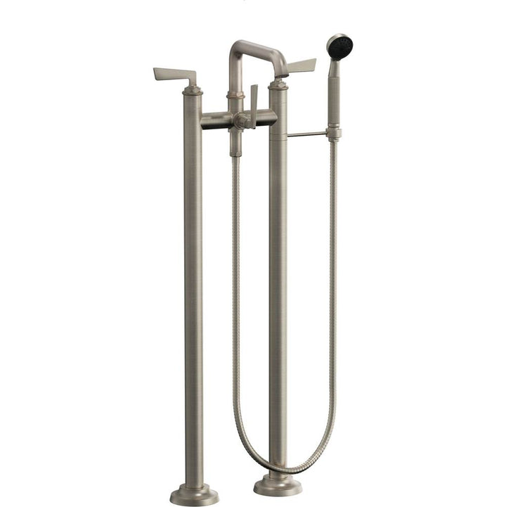 California Faucets Steampunk Bay Floor Mount Tub Filler