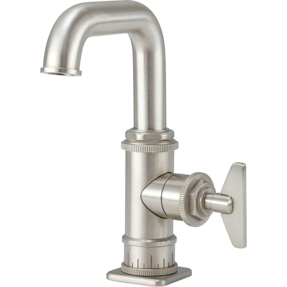 California Faucets Steampunk Bay Single Hole Lavatory/Bar/Prep Faucet Low Spout