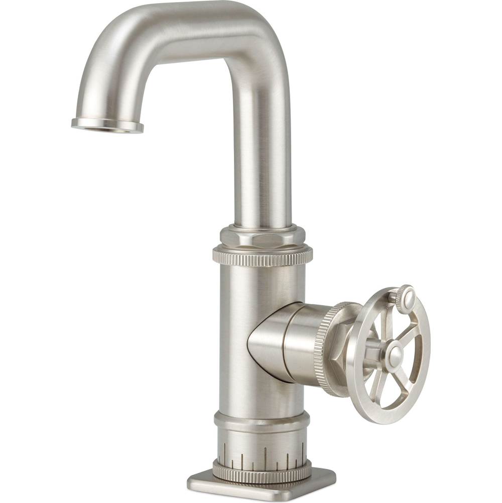 California Faucets Steampunk Bay Single Hole Lavatory/Bar/Prep Faucet Low Spout