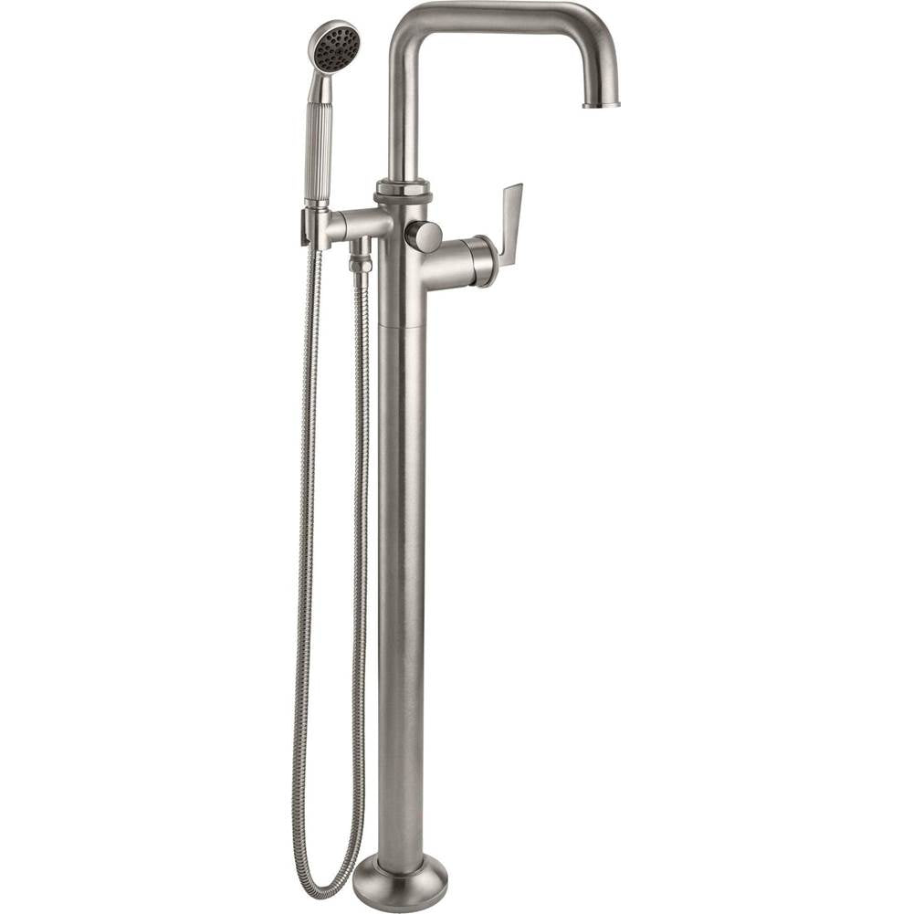 California Faucets Steampunk Bay Single Hole Floor Mount Tub Filler