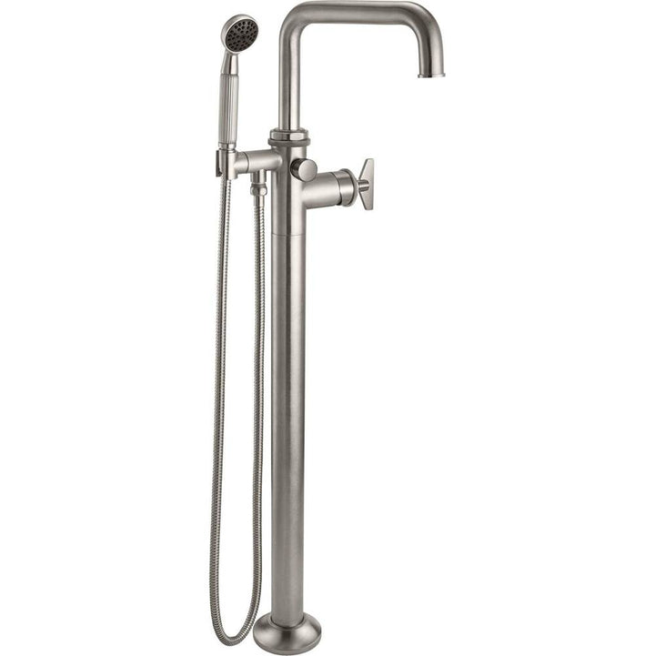 California Faucets Steampunk Bay Single Hole Floor Mount Tub Filler