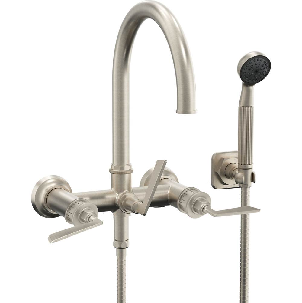 California Faucets Steampunk Bay Wall Mount Tub Filler
