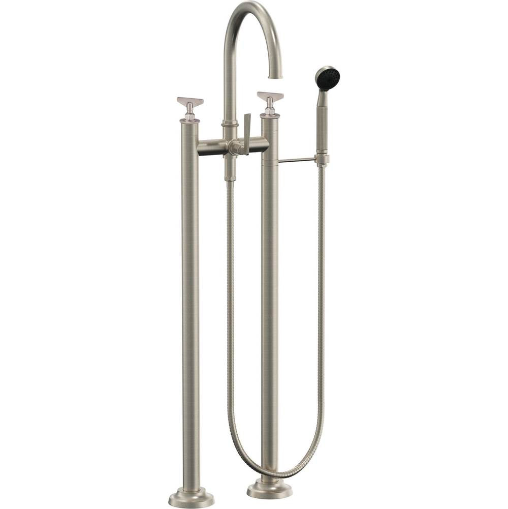 California Faucets Steampunk Bay Floor Mount Tub Filler