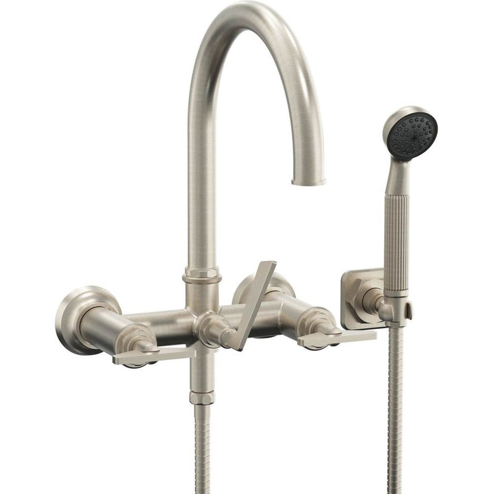 California Faucets Steampunk Bay Wall Mount Tub Filler