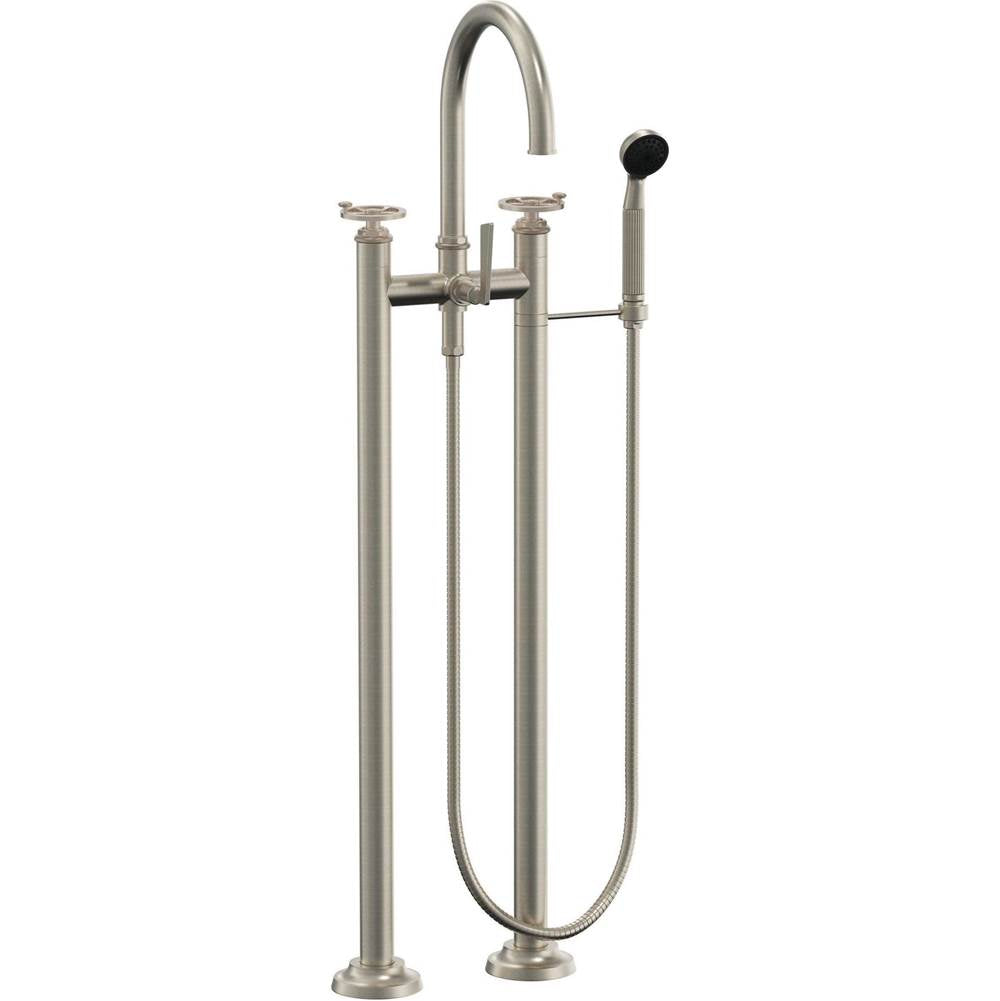 California Faucets Steampunk Bay Floor Mount Tub Filler