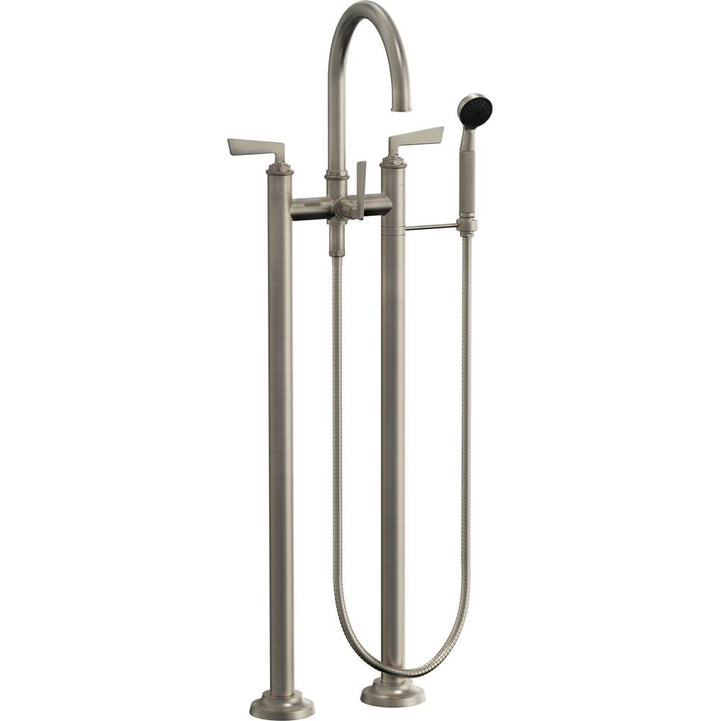 California Faucets Steampunk Bay Floor Mount Tub Filler
