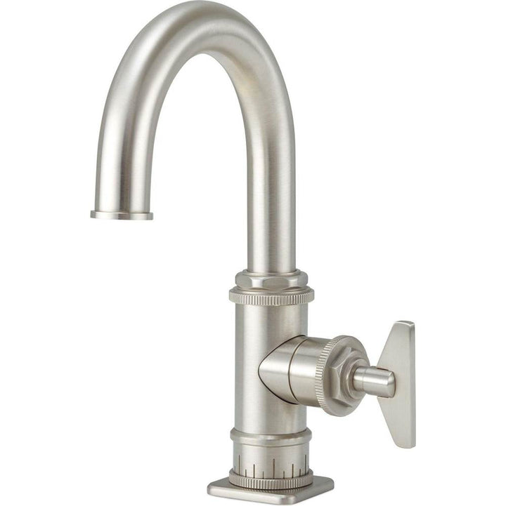 California Faucets Steampunk Bay Single Hole Lavatory/Bar/Prep Faucet Low Spout
