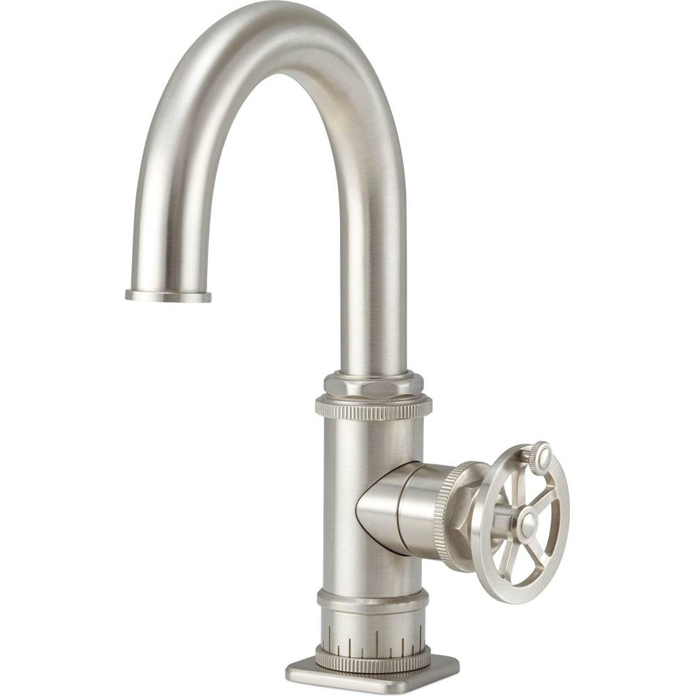 California Faucets Steampunk Bay Single Hole Lavatory/Bar/Prep Faucet Low Spout