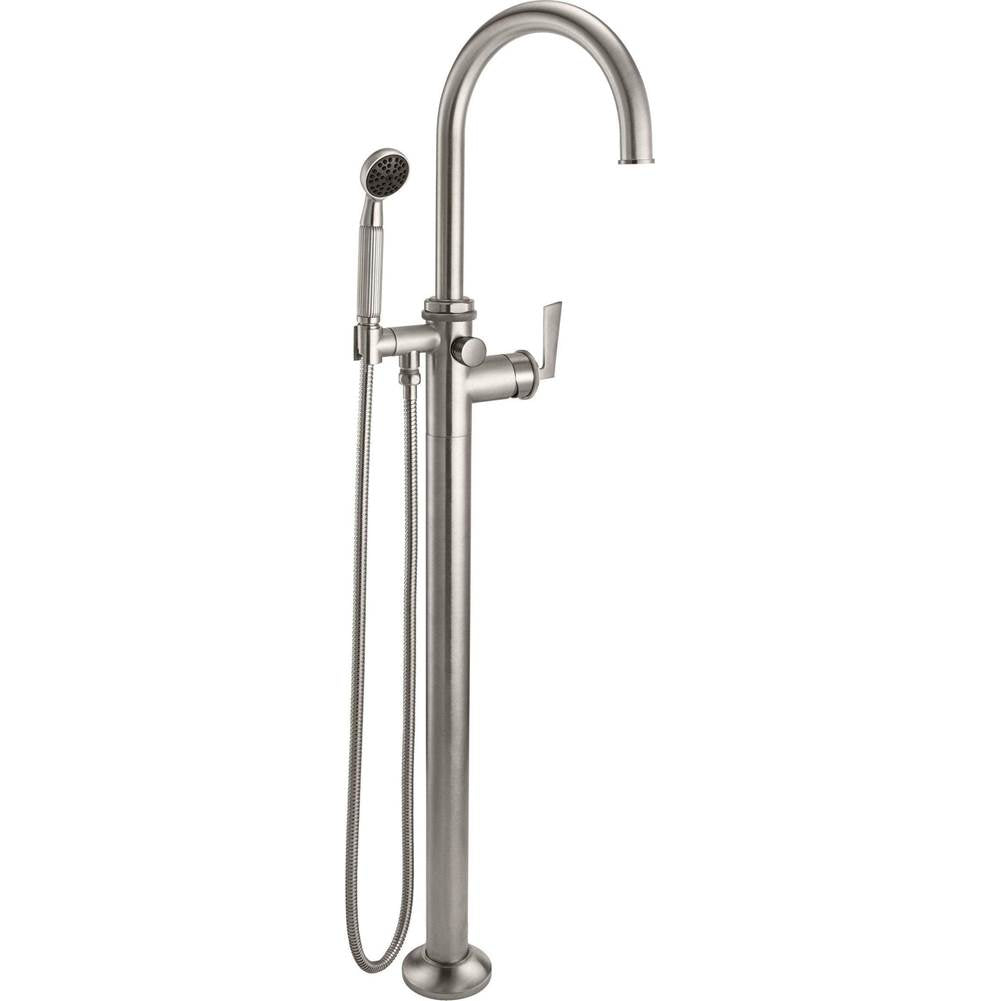 California Faucets Steampunk Bay Single Hole Floor Mount Tub Filler