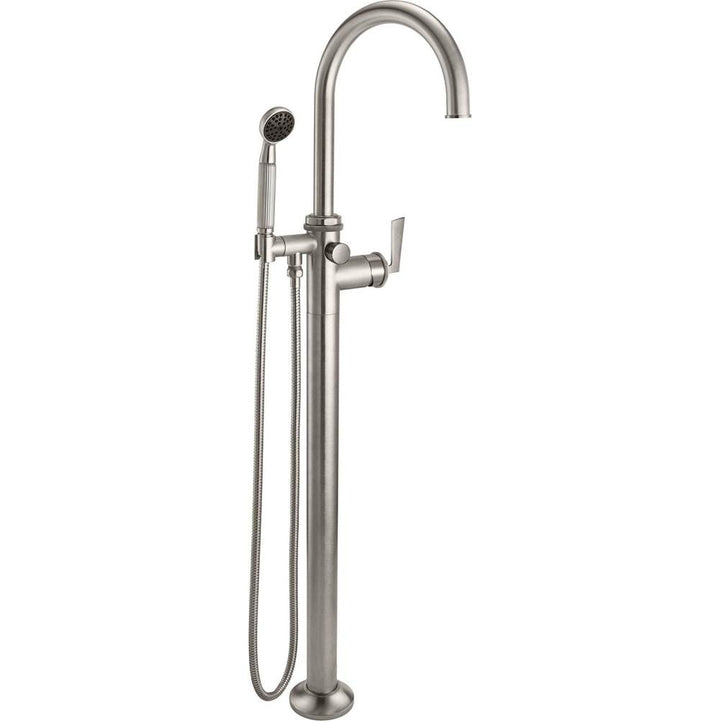 California Faucets Steampunk Bay Single Hole Floor Mount Tub Filler