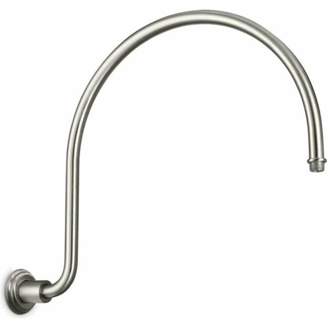 California Faucets Curved Shower Arm