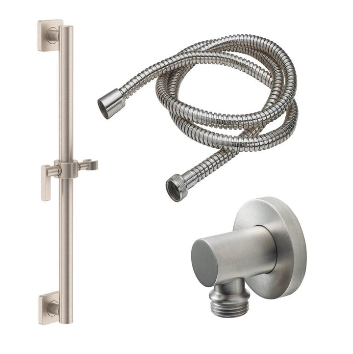 California Faucets Grab Bar Handshower Kit with Quad Base