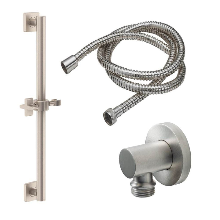 California Faucets Grab Bar Handshower Kit with Quad Base