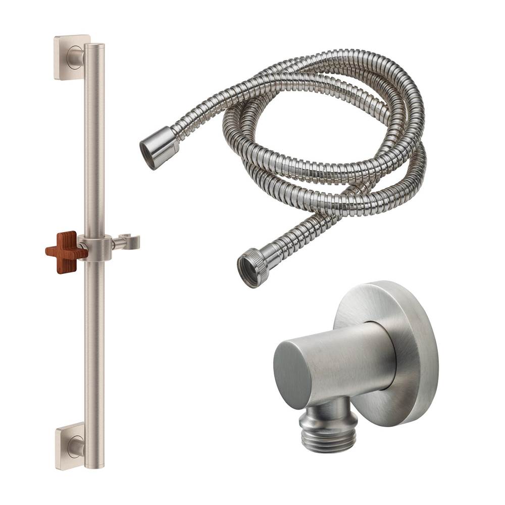 California Faucets Grab Bar Handshower Kit with Quad Base