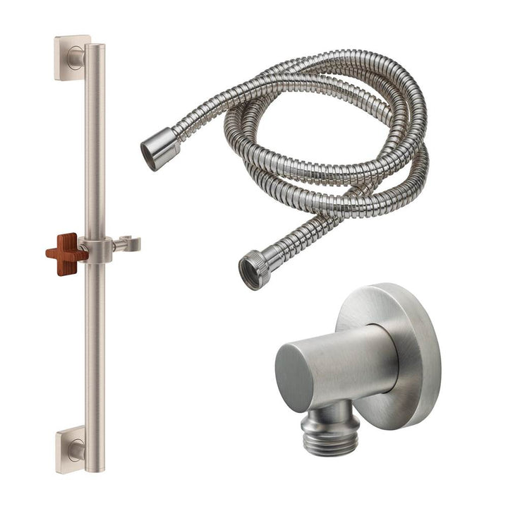 California Faucets Grab Bar Handshower Kit with Quad Base