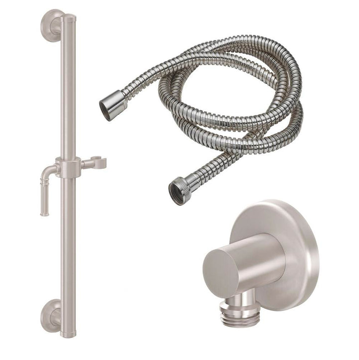 California Faucets 24" Grab Bar Handshower Kit with Round Base