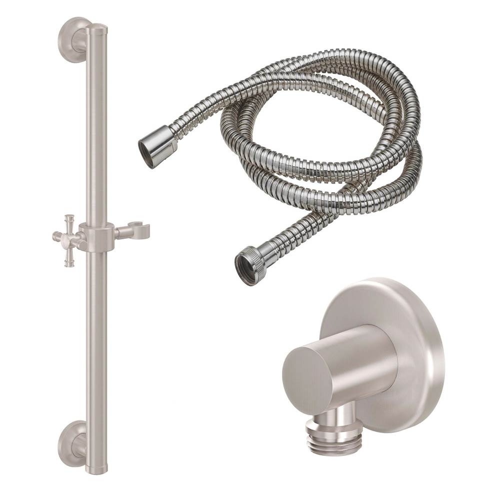 California Faucets 24" Grab Bar Handshower Kit with Round Base