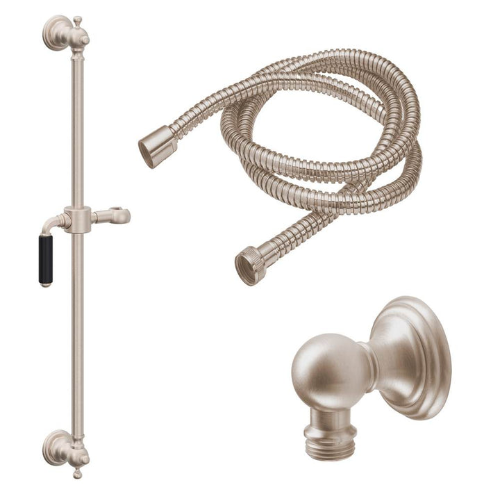 California Faucets 24" Grab Bar Handshower Kit - Lever Handle with Line Base