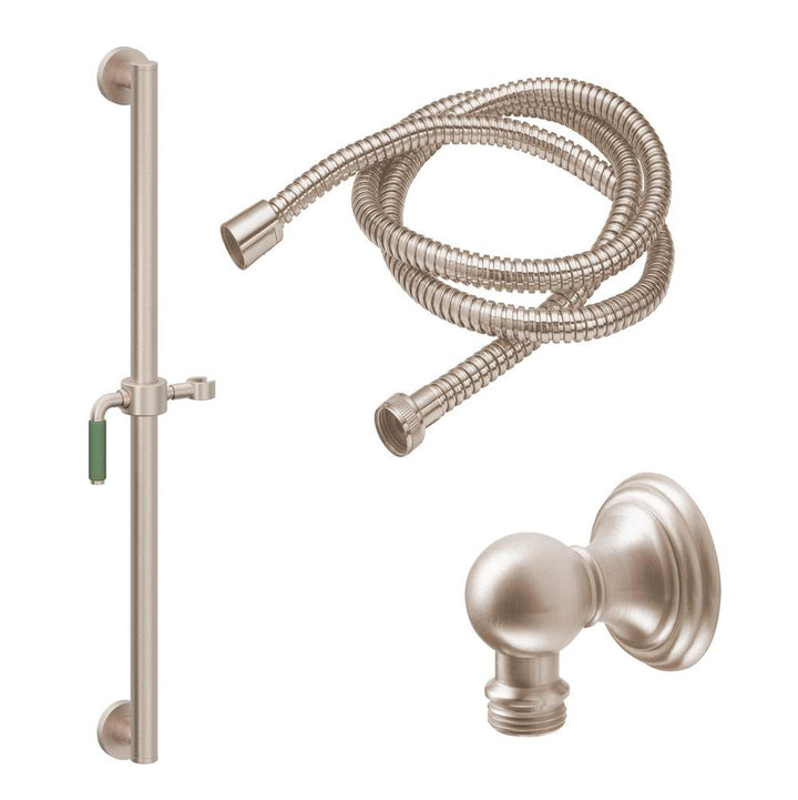 California Faucets 24" Grab Bar Handshower Kit - Lever Handle with Line Base