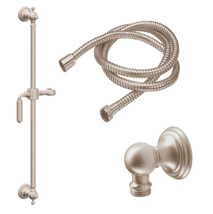 California Faucets 24" Grab Bar Handshower Kit - Lever Handle with Line Base