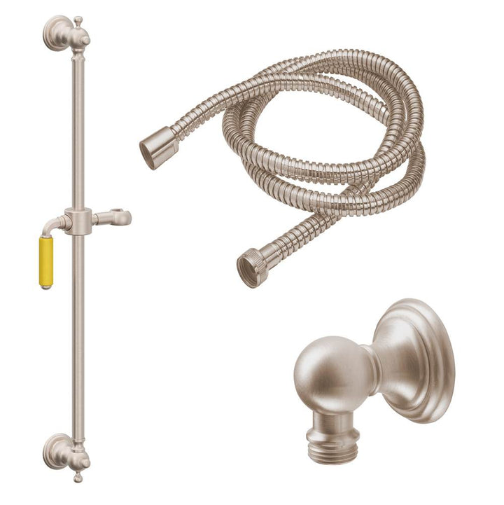 California Faucets 24" Grab Bar Handshower Kit - Lever Handle with Line Base