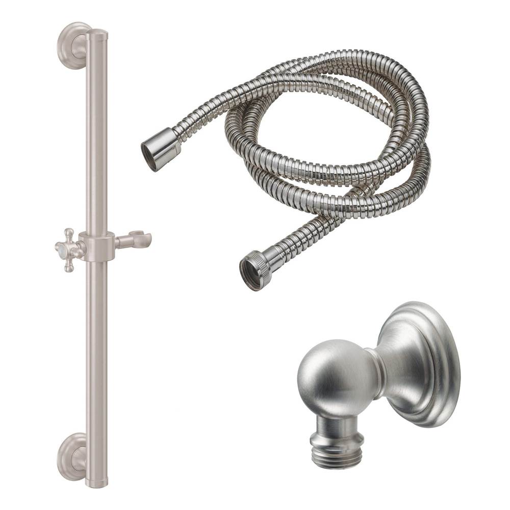 California Faucets 24" Grab Bar Handshower Kit - Lever Handle with Line Base