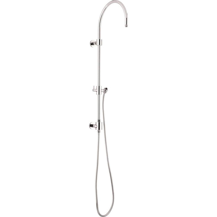 California Faucets Exposed Shower Column with Diverter and Sliding Bracket