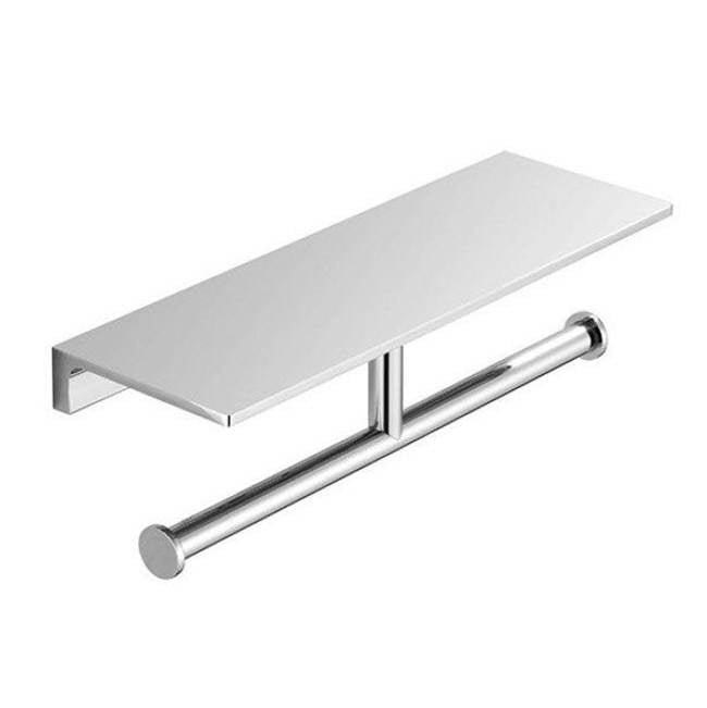 California Faucets Double Paper Holder with Shelf