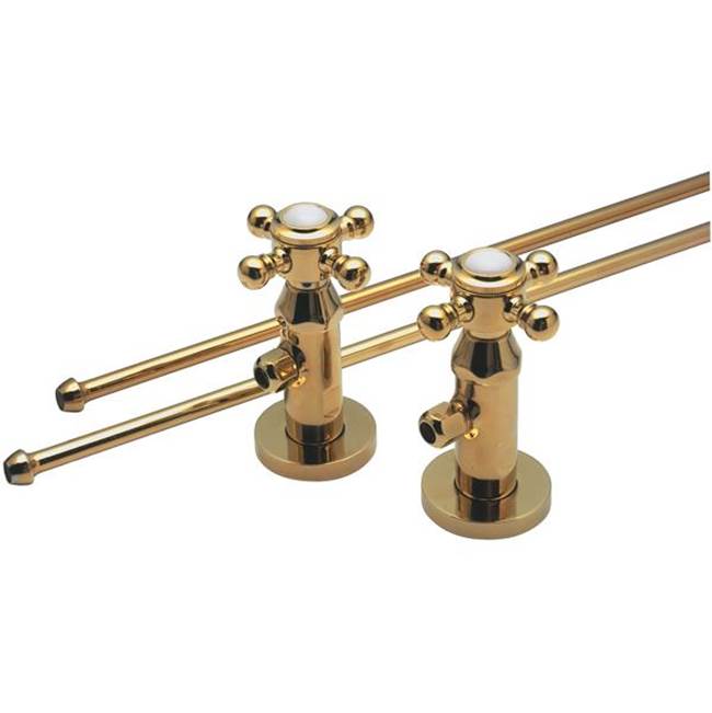 California Faucets Deluxe Angle Stop Kit for Pedestals