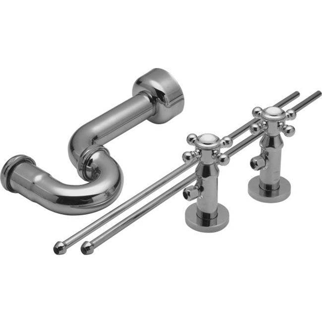 California Faucets Deluxe Angle Stop Kit for Pedestals