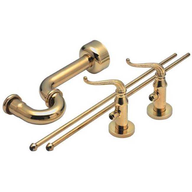 California Faucets Deluxe Angle Stop Kit for Pedestals