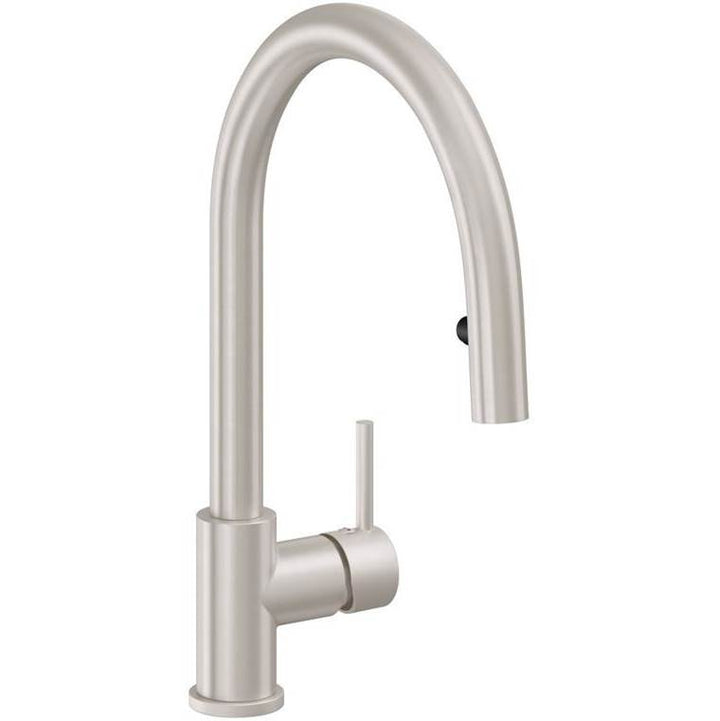 California Faucets CF Limited Pull-Down Kitchen Faucet with Concealed Button Sprayer