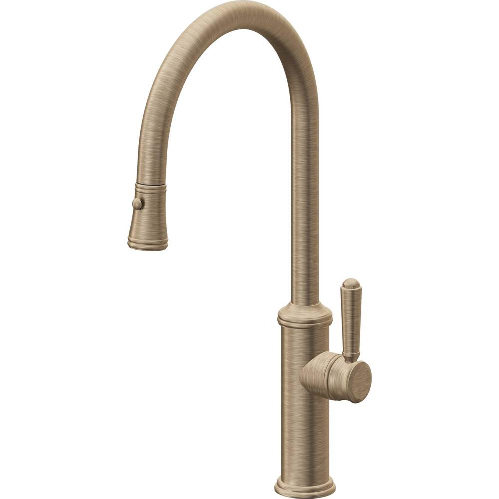 California Faucets Davoli Pull-Down Kitchen Faucet