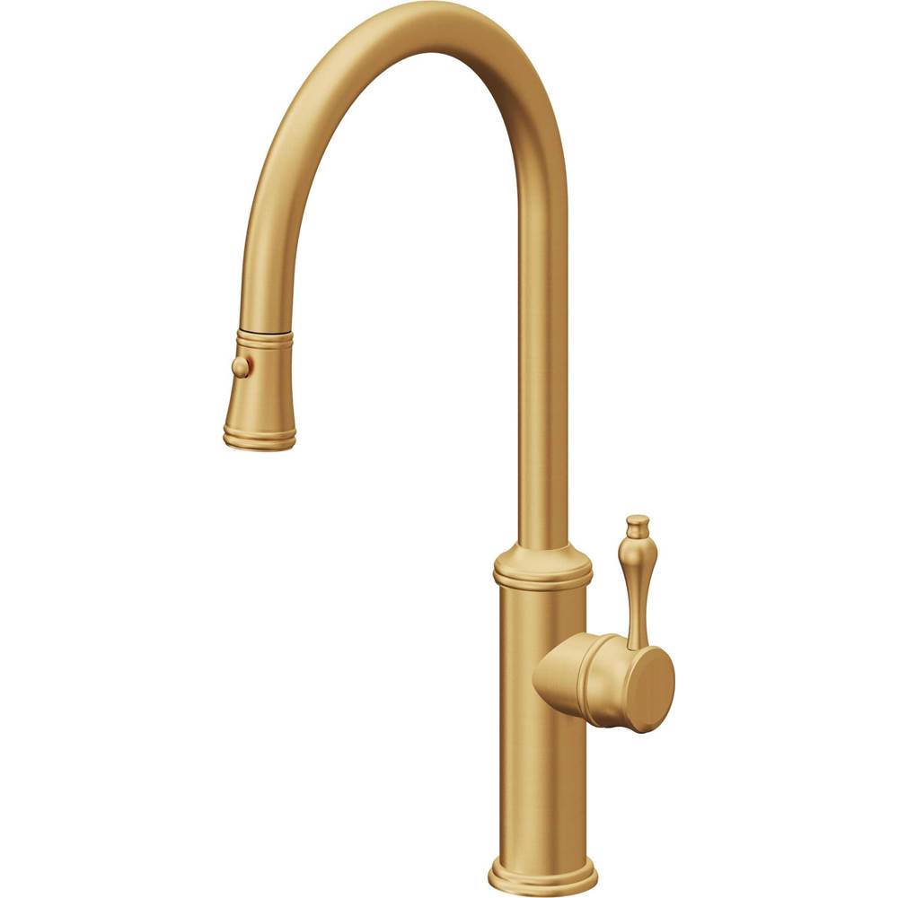 California Faucets Davoli Pull-Down Kitchen Faucet