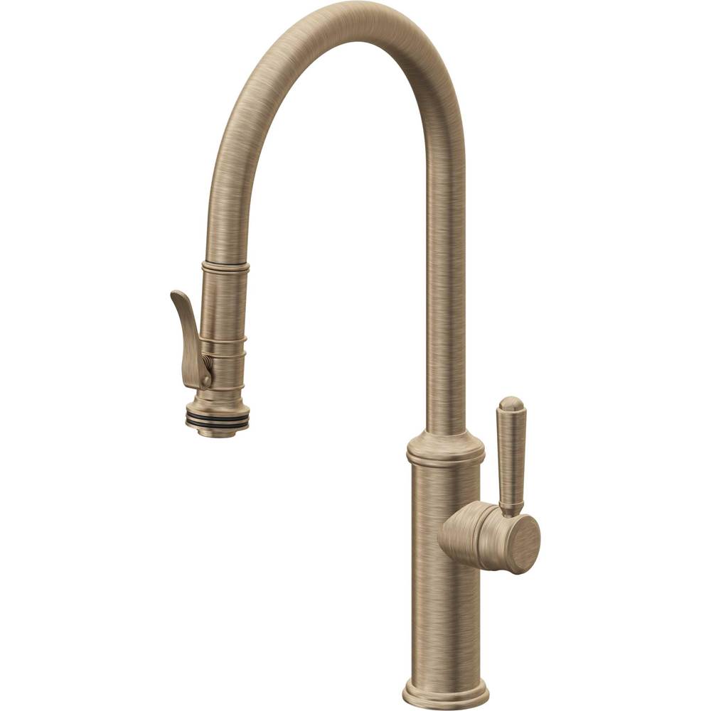 California Faucets Davoli Pull-Down Kitchen Faucet