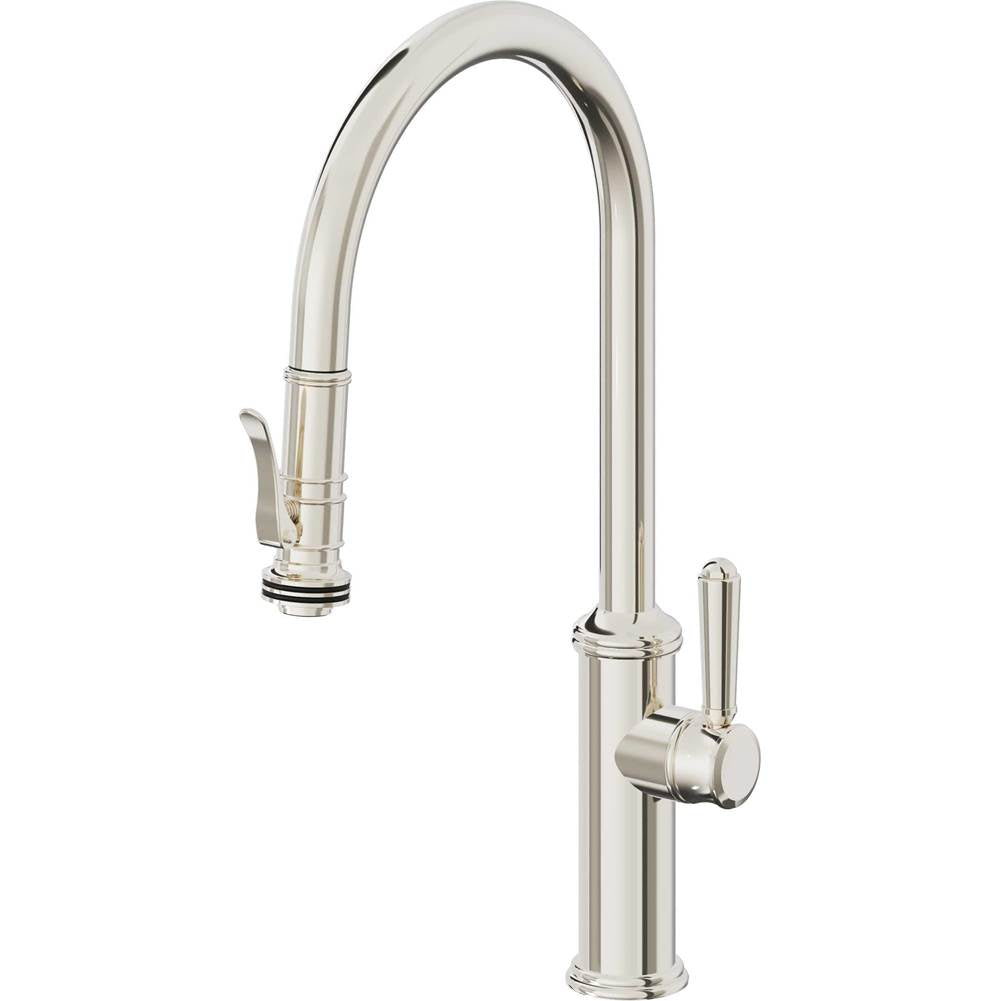 California Faucets Davoli Pull-Down Kitchen Faucet