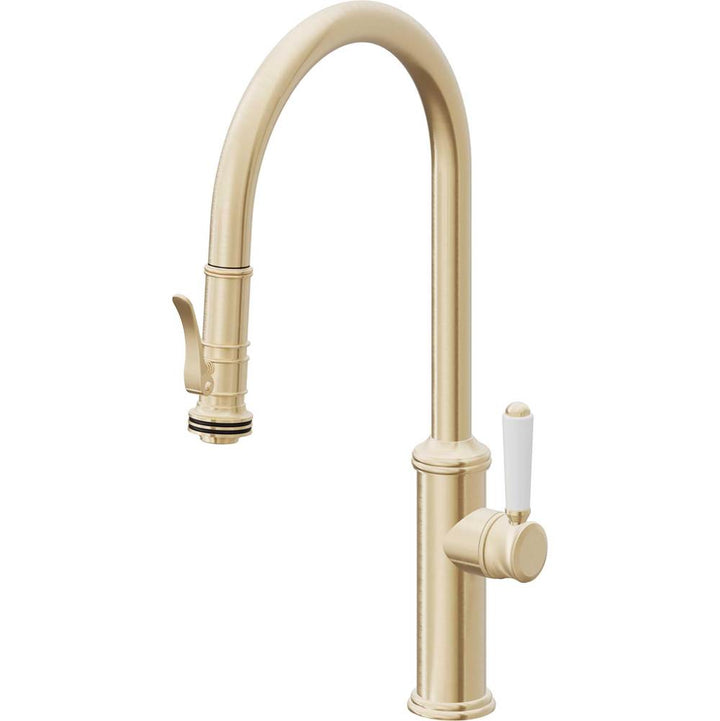 California Faucets Davoli Pull-Down Kitchen Faucet