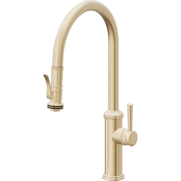 California Faucets Davoli Pull-Down Kitchen Faucet