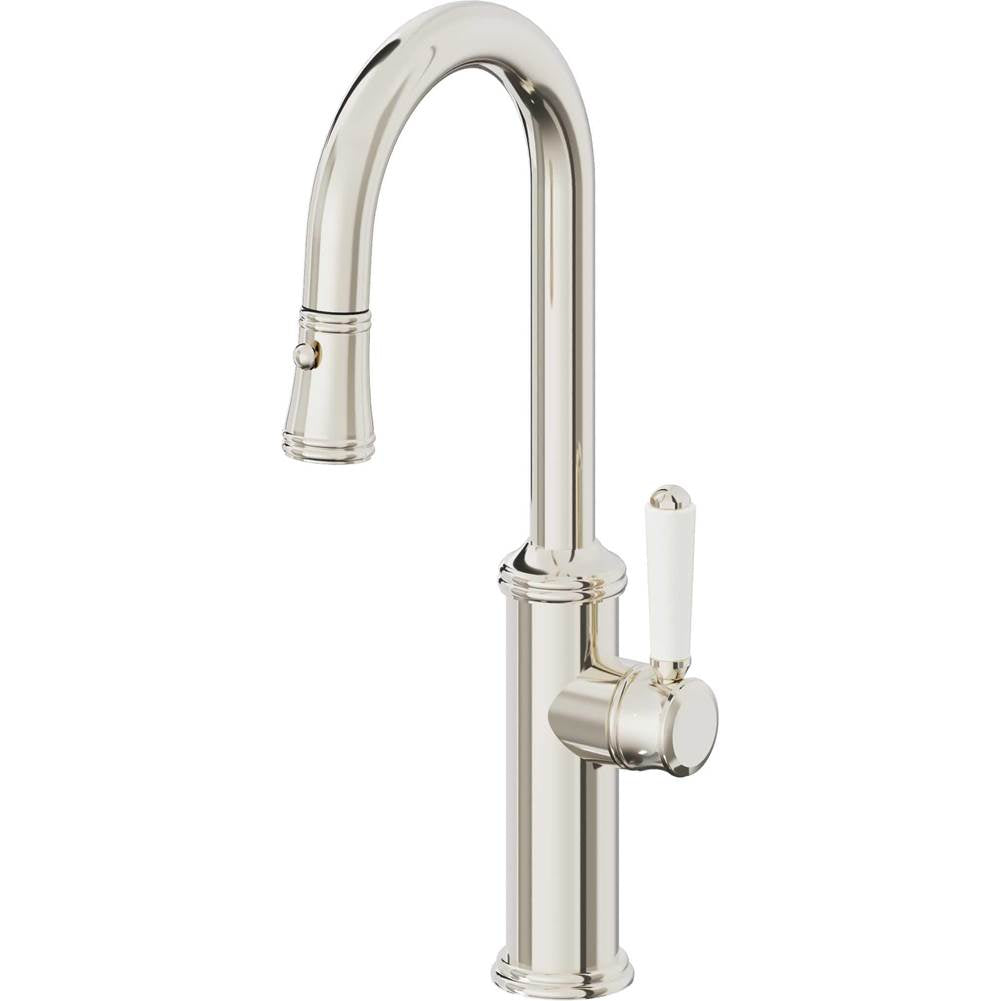 California Faucets Pull-Down Prep/Bar Faucet