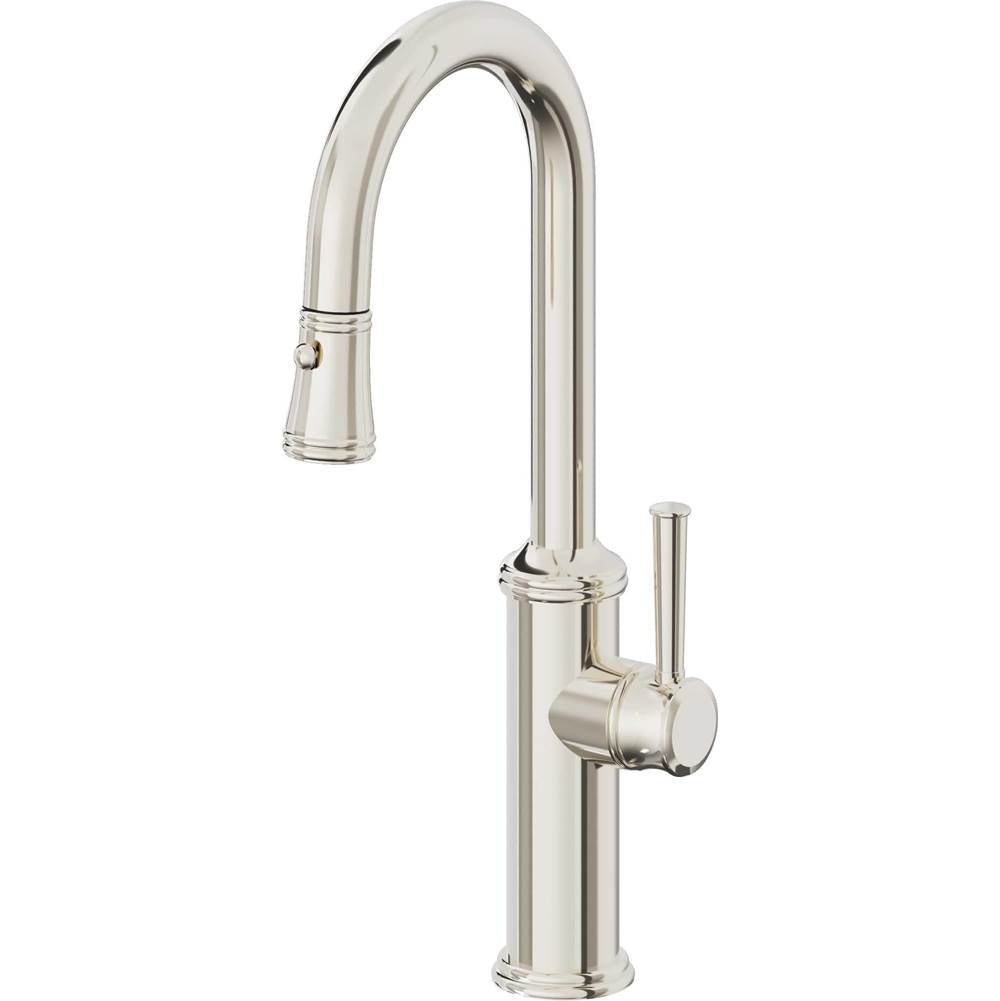 California Faucets Pull-Down Prep/Bar Faucet