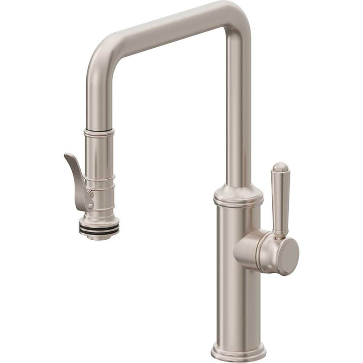 California Faucets Pull-Down Kitchen Faucet Quad Spout
